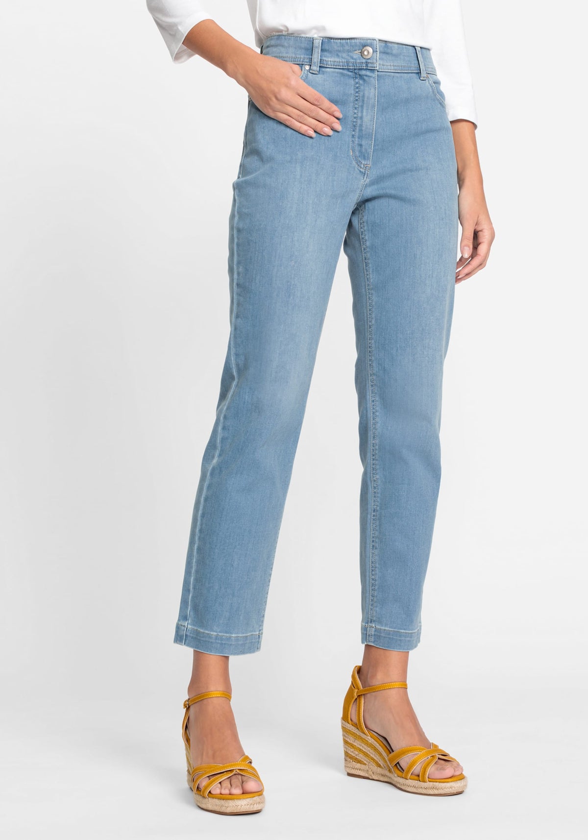Mona Fit Straight Leg Jeans containing REPREVE®