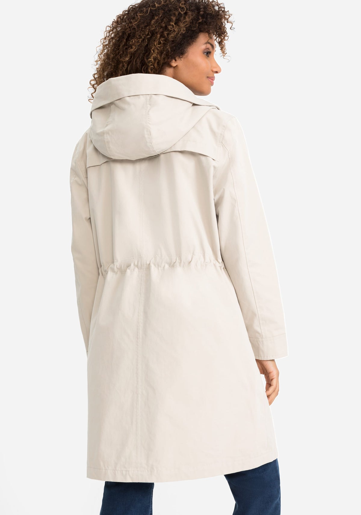 Hooded Anorak Coat